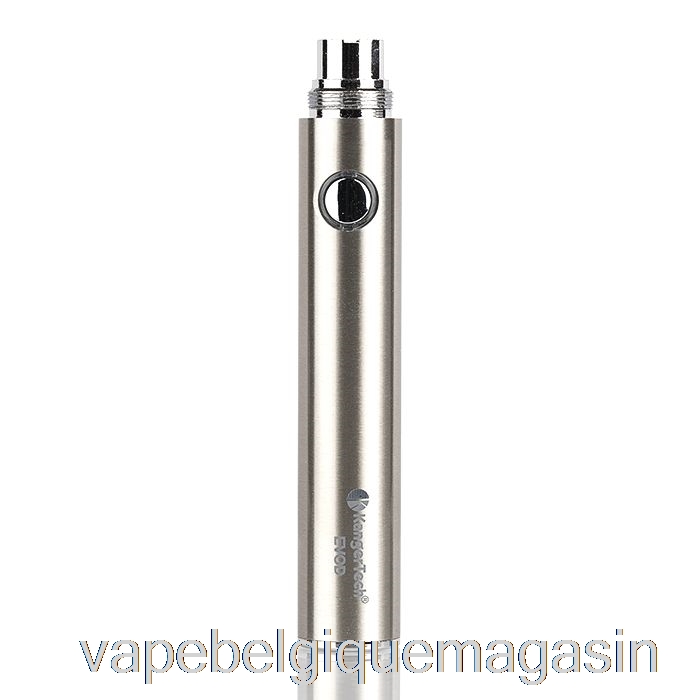 Vape Belgique Kanger Evod 650mah / 1000mah Batterie 650mah - Acier Inoxydable